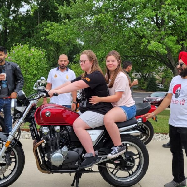 Kids on Bike at B Jolly event
